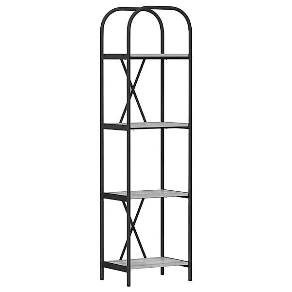 vidaXL Bücherregal Graues Sonoma 40 x 30 x 146 cm Holzwerkstoff 879878 günstig online kaufen