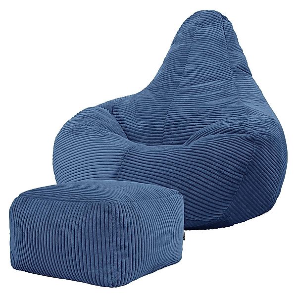 icon Sitzsack Sessel mit Liege aus günstig online kaufen