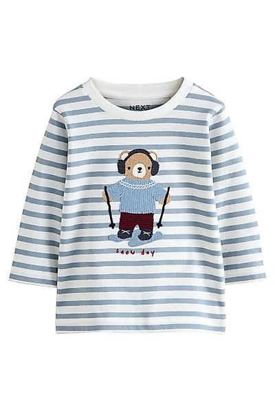 Next Langarmshirt Langärmeliges Shirt mit Applikation günstig online kaufen