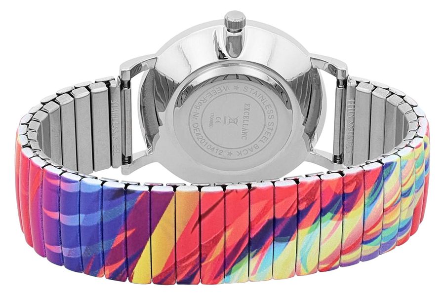 Excellanc Quarzuhr 1700060 Edelstahlzugband, D 36 günstig online kaufen