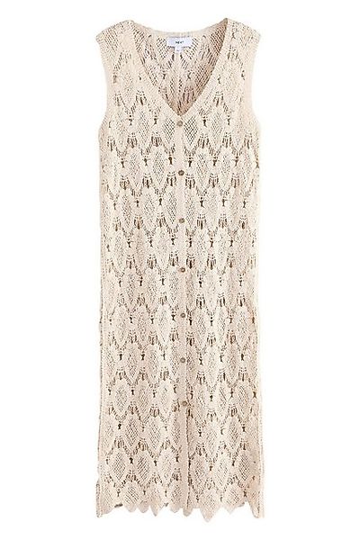 Next Midikleid Geknöpftes Strand-Midikleid mit Häkeldetail (1-tlg) günstig online kaufen