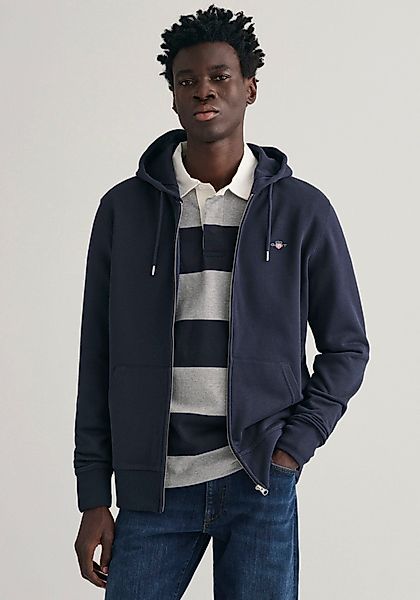 Gant Kapuzensweatjacke REG SHIELD FULL ZIP günstig online kaufen