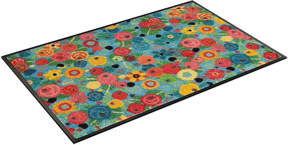 wash+dry by Kleen-Tex Fußmatte Flower Power, günstig online kaufen