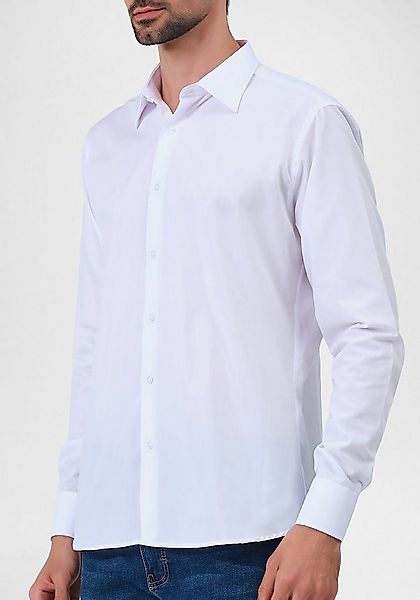 JEEL Langarmhemd Herren Hemd Langarm (1-tlg) Slim Fit günstig online kaufen