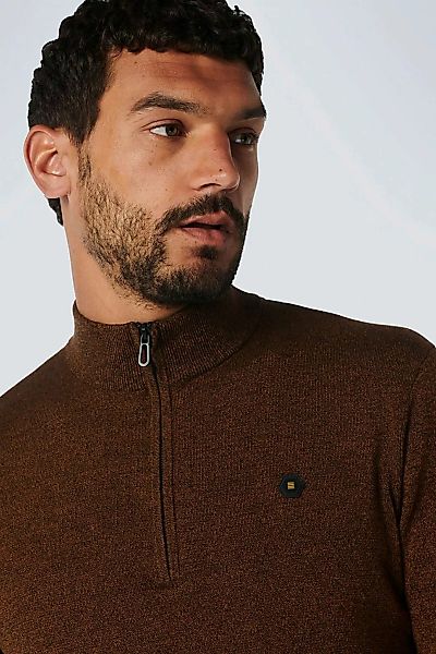 No Excess Half Zip Pullover Caramel - Größe XXL günstig online kaufen