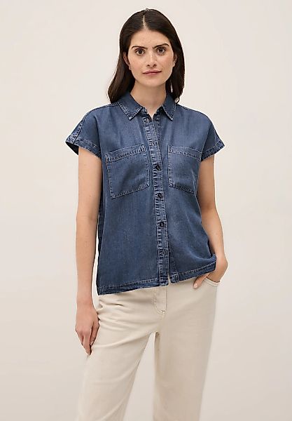 Cecil Jeansbluse, in Denim-Optik günstig online kaufen