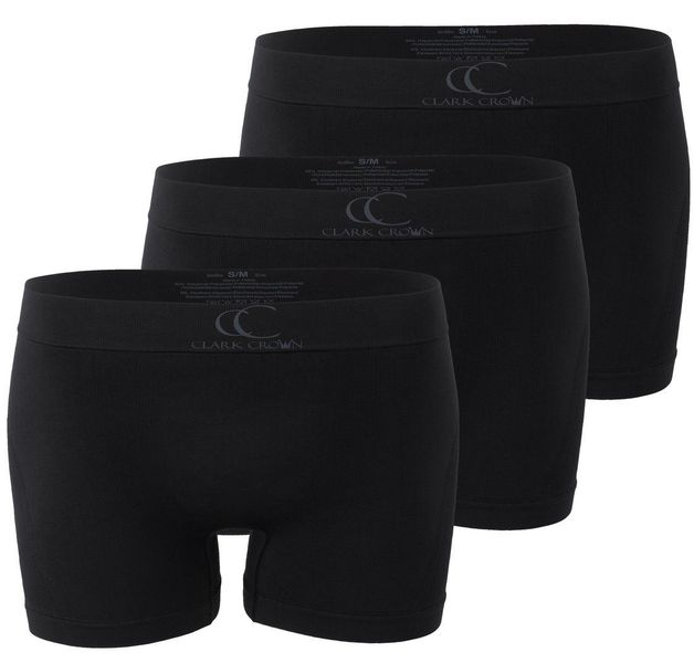 Clark Crown® Boxershorts Seamless (3-St) weiche günstig online kaufen