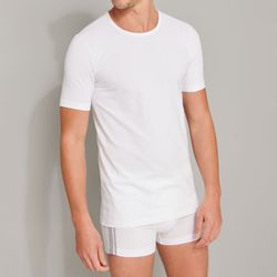 Schiesser T-Shirt 95/5 Organic Cotton (4-tlg) günstig online kaufen