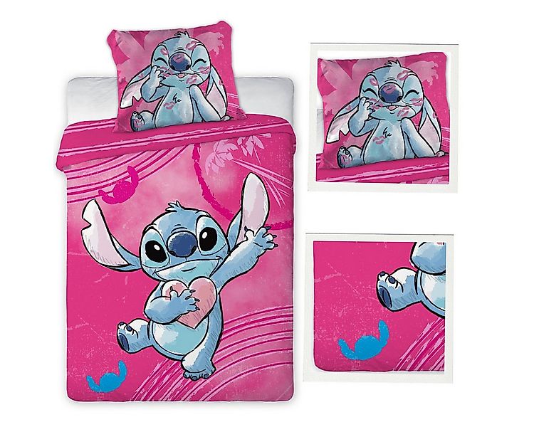 Disney Baby Babybettwäsche Disney Lilo & Stitch Babybettwäsche 100x135 cm P günstig online kaufen