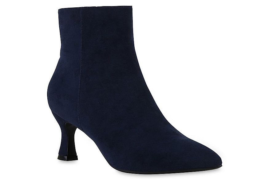 VAN HILL 840599 Stiefelette Damen Klassische Stiefeletten Stiletto Spitze B günstig online kaufen