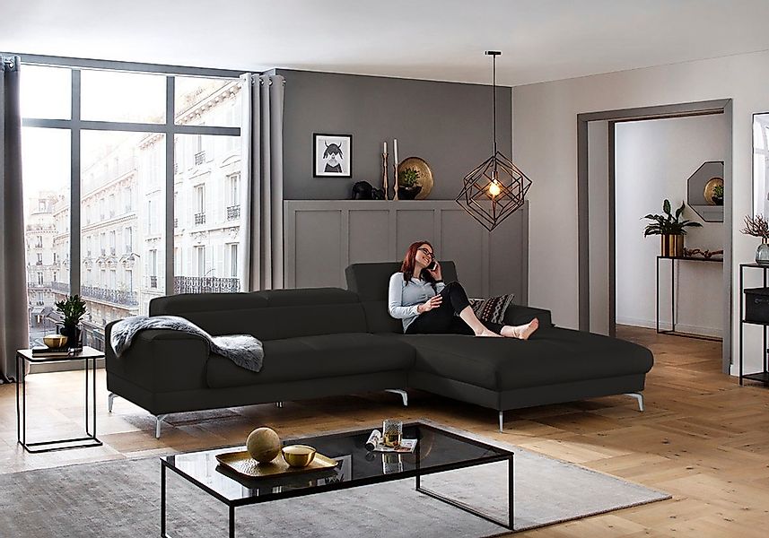 W.SCHILLIG Ecksofa »piedroo, Designsofa mit tollem Sitzkomfort, bequem und günstig online kaufen