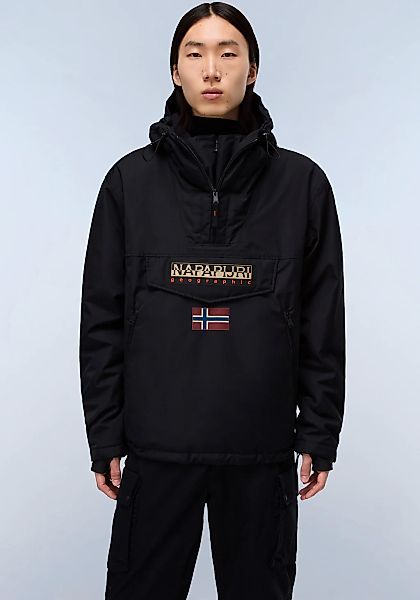 Napapijri Anorak "RAINFOREST", mit Kapuze, regular fit, mit seitlichen Reiß günstig online kaufen