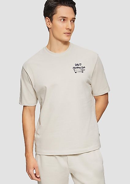s.Oliver Kurzarmshirt T-Shirt im Relaxed Fit günstig online kaufen