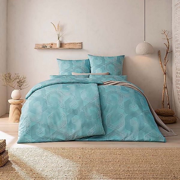Estella Bettwäsche Sereno, Mako-Satin, 3 teilig günstig online kaufen
