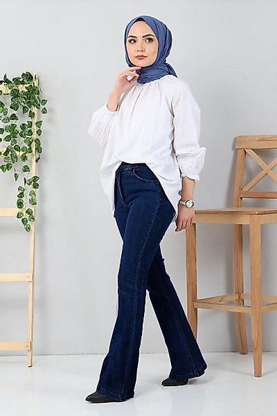 MODAMİHRAM Chinohose Pantalon Flare Jeans - Flare Jeans günstig online kaufen