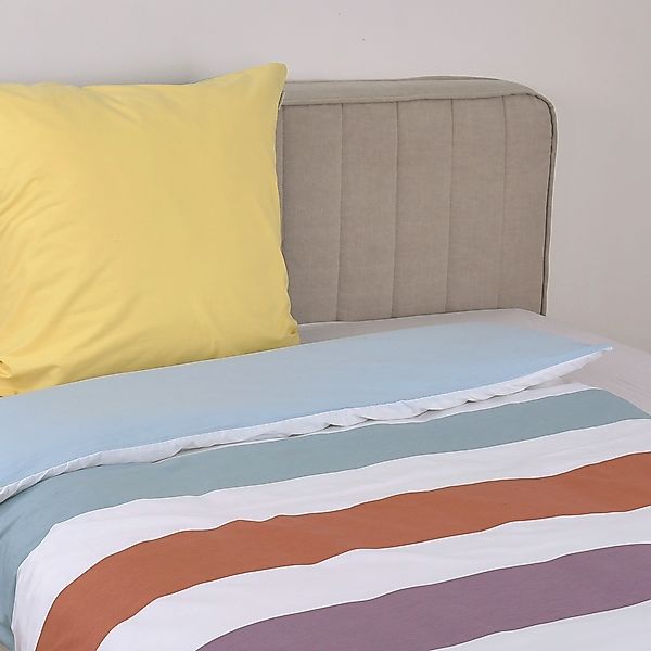 TOM TAILOR HOME Bettwäsche »COLORED STRIPES in Gr. 135x200cm, 155x220cm, 20 günstig online kaufen
