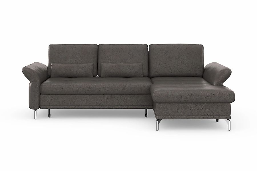 Home affaire Ecksofa "Palm Beach L-Form" Federkern, mit Sitztiefenverstellu günstig online kaufen