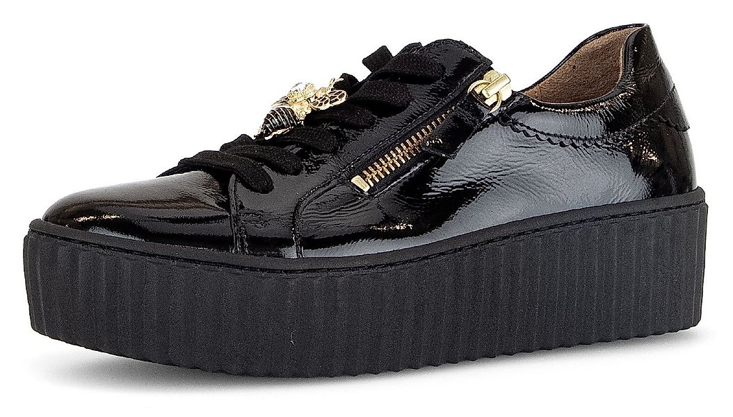 Gabor Plateausneaker mit Best Fitting-Ausstattung, Freizeitschuh, Halbschuh günstig online kaufen