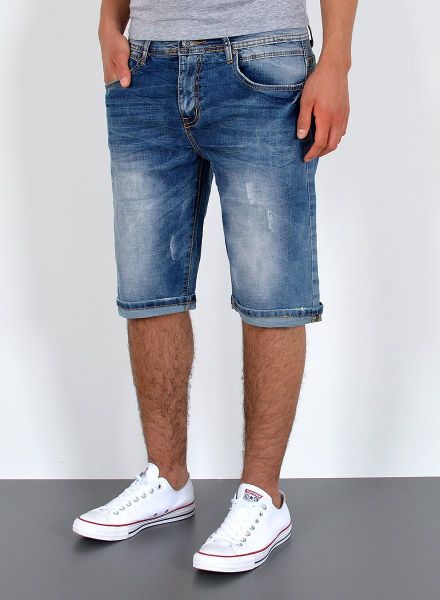 ESRA Jeansshorts Jeans Shorts Herren Jeansshorts günstig online kaufen