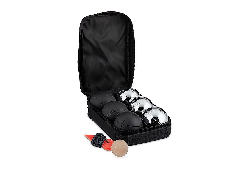 relaxdays Spielzeug-Gartenset 6 Boule Kugeln im Set, (6er Set) günstig online kaufen