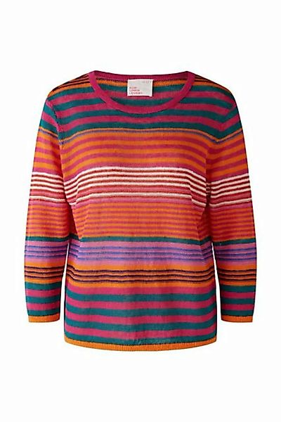 Oui Sweatshirt Pullover, pink green günstig online kaufen