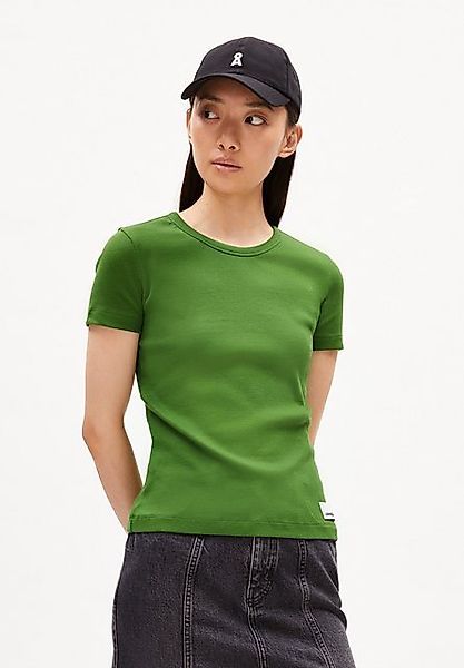 Armedangels T-Shirt KARDAA Damen Ripp-T-Shirt aus Bio-Baumwoll Mix (1-tlg., günstig online kaufen