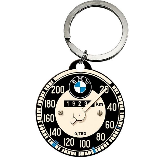 BMW Schlüsselanhänger BMW Schlüsselanhänger Tachometer Edelstahl Ø 4cm Rost günstig online kaufen