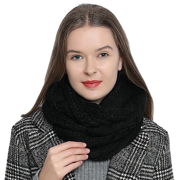 Schal Damen Winterschal Strickschal Schal, (1-St), günstig online kaufen