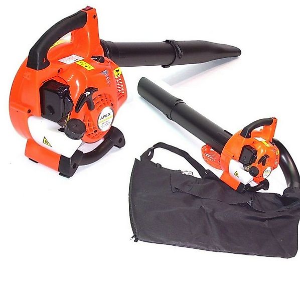 Apex Benzin-Laubsauger 3 in 1 Benzin Laubsauger 1PS Laubbläser Laubhäcksler günstig online kaufen