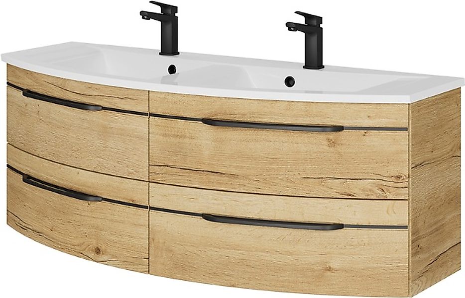 Saphir Waschtisch »Serie 7045 Mineralmarmor-Waschtisch und Unterschrank, 13 günstig online kaufen