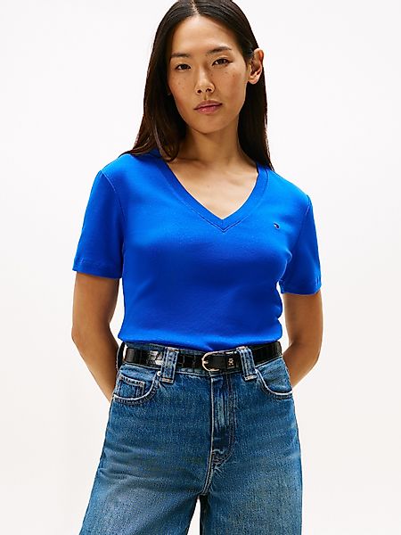 Tommy Hilfiger T-Shirt SLIM CODY V-NK günstig online kaufen
