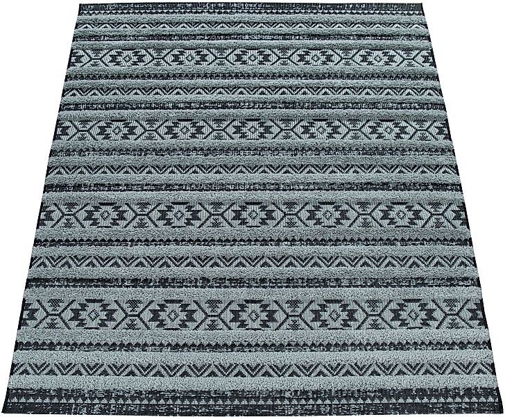 Paco Home Teppich »Eupen 472«, rechteckig, 22 mm Höhe, Hoch-Tief-Struktur, günstig online kaufen