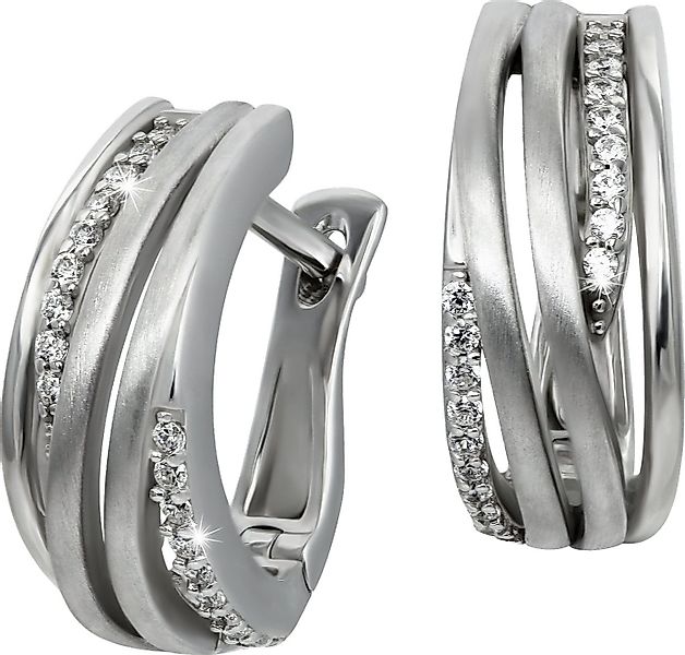 SilberDream Paar Creolen SilberDream Damen Ohrringe Silber (Creolen), Damen günstig online kaufen