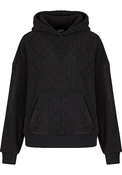 URBAN CLASSICS Kapuzenpullover Urban Classics Ladies Jacquard Velvet Oversi günstig online kaufen
