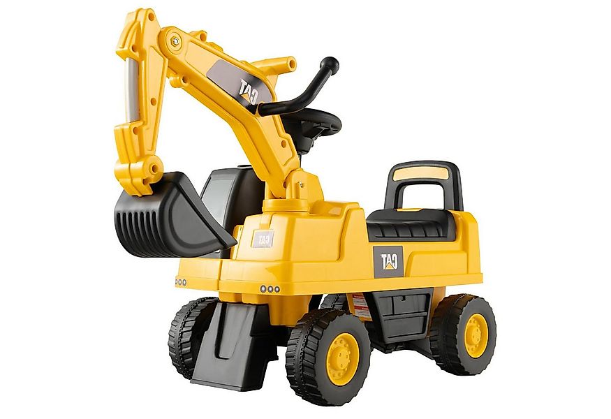 KOMFOTTEU Spielzeug-Aufsitzbagger, mit Verstellbarer Schaufel, Hupe & Staur günstig online kaufen