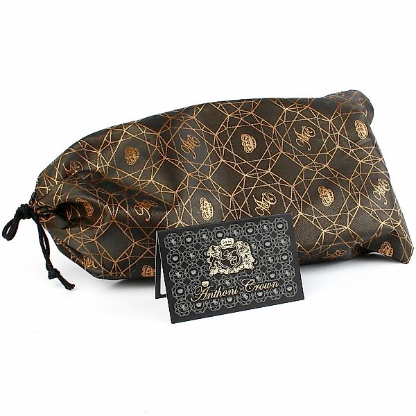 Anthoni Crown Ledergürtel, im klassischen Design und glänzender Oberfläche günstig online kaufen