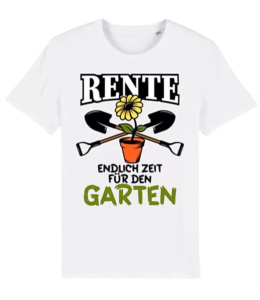 Rente Zeit Für Garten · Männer Bio T-Shirt Stanley Stella günstig online kaufen