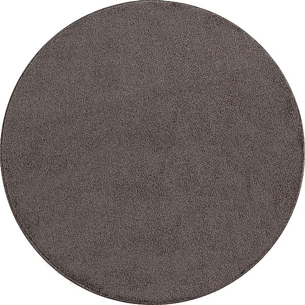 Ayyildiz Teppiche Teppich "ATA" rund 10 mm Höhe Kurzflor, uni, große Farbau günstig online kaufen