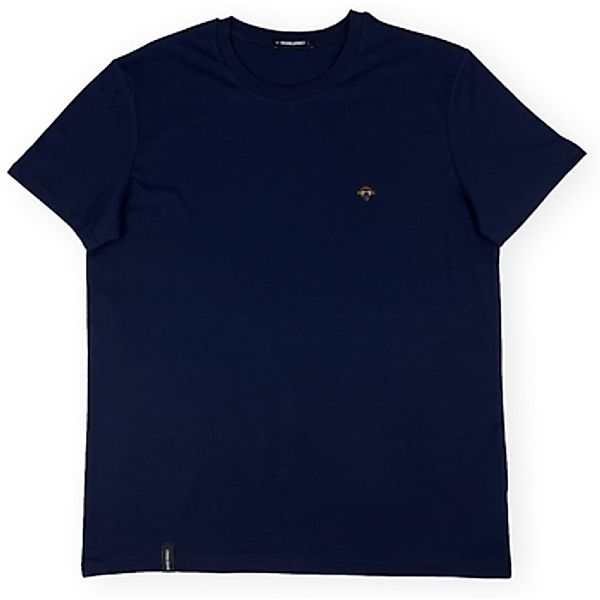 Organic Monkey  T-Shirts & Poloshirts T-Shirt  - Navy günstig online kaufen