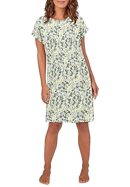 TOM TAILOR Nachthemd TOM TAILOR Damen Nachthemd grün bedruckt (1-tlg) günstig online kaufen