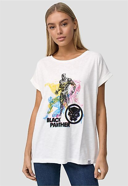 Recovered T-Shirt "Black Panther", (1 tlg.), mit coolem Black Panther-Print günstig online kaufen