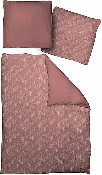 Adam Bettwäsche "Argentinian Criolla" 2 Stk. tlg. mit Palmenmuster günstig online kaufen