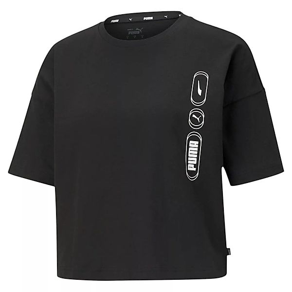 PUMA T-Shirt Damen T-Shirt - Rebel Fashion Tee, Crop-Top günstig online kaufen