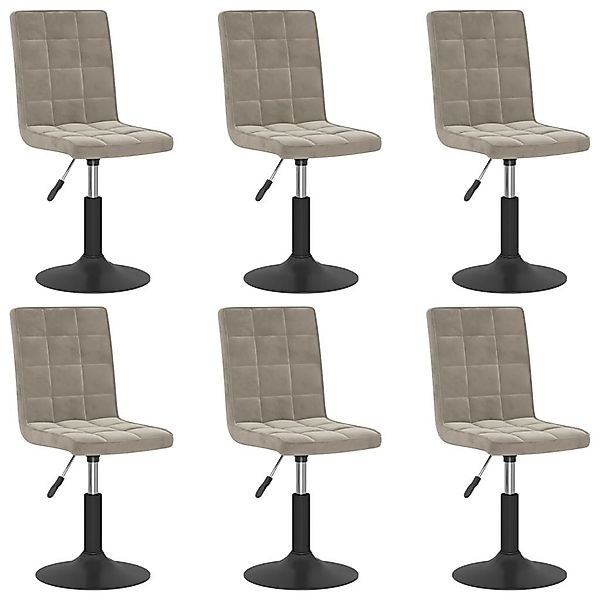 vidaXL Esszimmerstuhl Esszimmerstühle 6 Stk. Drehbar günstig online kaufen
