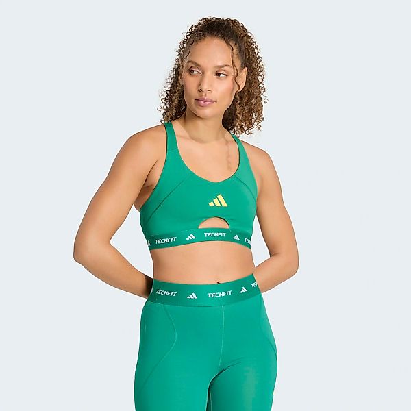 adidas Performance Sport-BH "TECHFIT WORKOUT COLOR BLOCK MEDIUM SUPPORT BH" günstig online kaufen