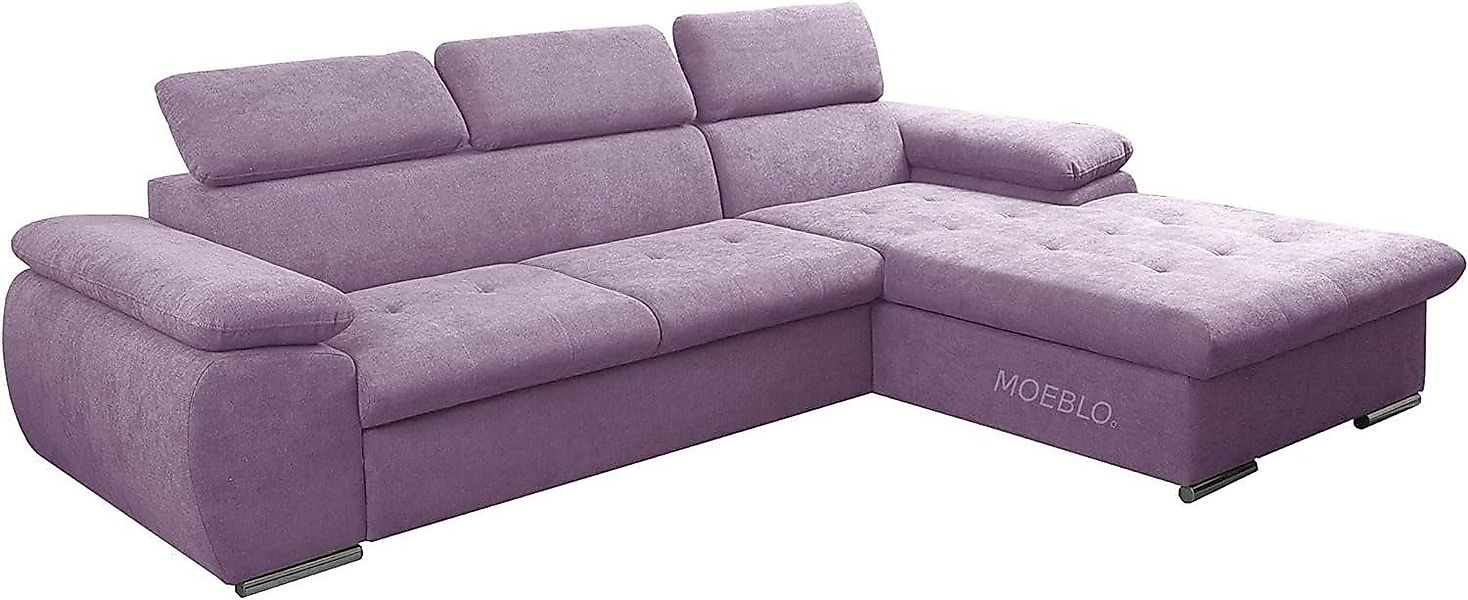 MOEBLO Ecksofa Nilux, Sofa Couch L-Form günstig online kaufen