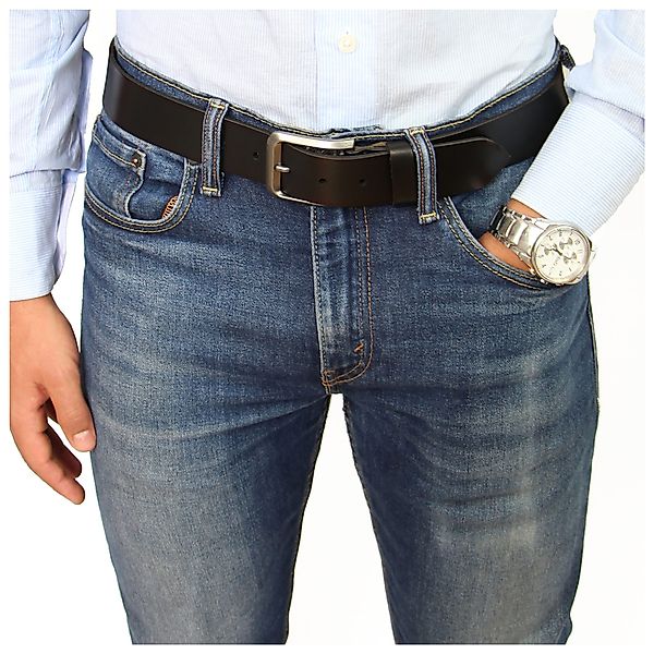 ALMADIH Ledergürtel G1 Herren-Business-Gürtel Jeansgürtel kürzbar günstig online kaufen