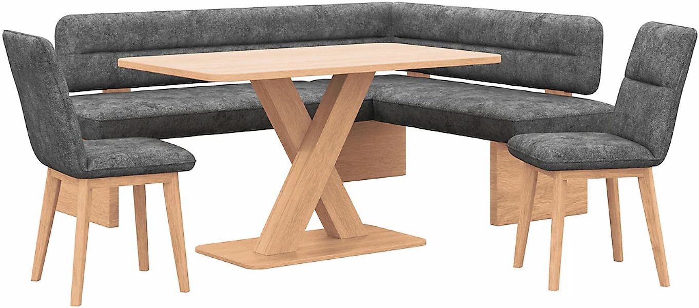 Home affaire Eckbankgruppe "Louise + Miles Essecke Sitzgruppe Eckbank Küche günstig online kaufen