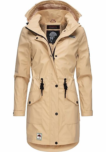 Navahoo Outdoorjacke "Deike", mit Kapuze, modischer Damen Outdoor Regenmant günstig online kaufen