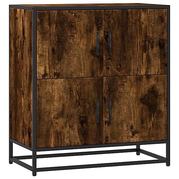 vidaXL Sideboard Räuchereiche 68x35x76 cm Holzwerkstoff 848991 günstig online kaufen
